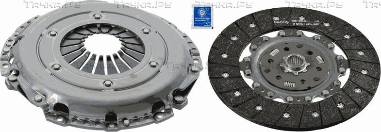 Сцепление (комплект) SACHS XTend для Fiat Sedici 2006-2011. Артикул 3000 970 064