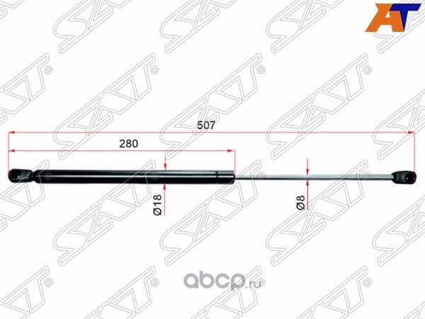 АМОРТИЗАТОР КРЫШКИ БАГАЖНИКА FORD FOCUS II ХЭТЧБЕК (SAT). Артикул ST1321021
