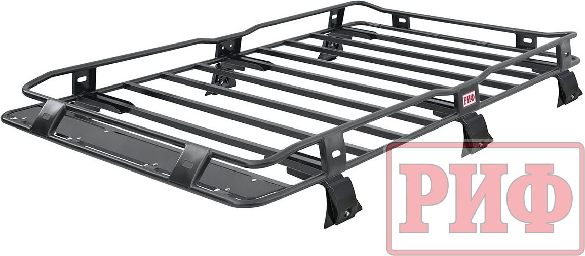 Багажник (корзина) РИФ 1350х2100 мм (высота крепежа 135 мм) для Toyota Land Cruiser 76 2007-2026. Артикул RIF070-roof3