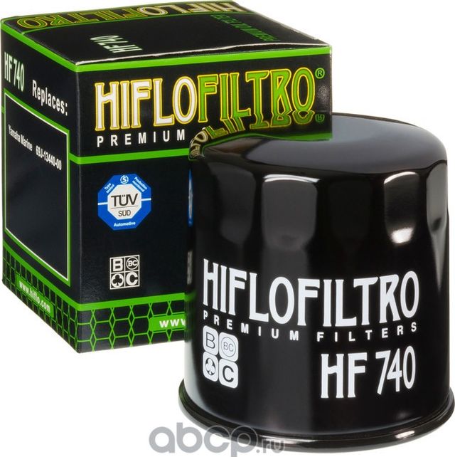 Фильтр масляный мото (Hiflofiltro). Артикул HF740