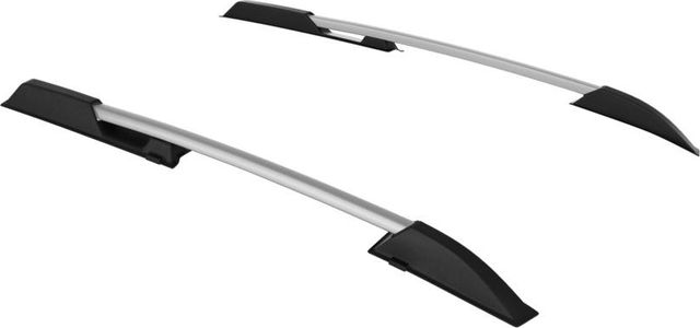 Рейлинги продольные PT Group Усиленные для Lada Kalina II универсал 2013-2018 Серебристый муар. Артикул 01940705