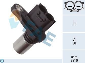 Датчик положения коленвала FAE для Toyota Echo 1999-2005. Артикул 79529