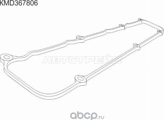 ПРОКЛАДКА КЛАПАННОЙ КРЫШКИ MMC 4G934G94 GDI, 00- (SAT). Артикул KMD367806