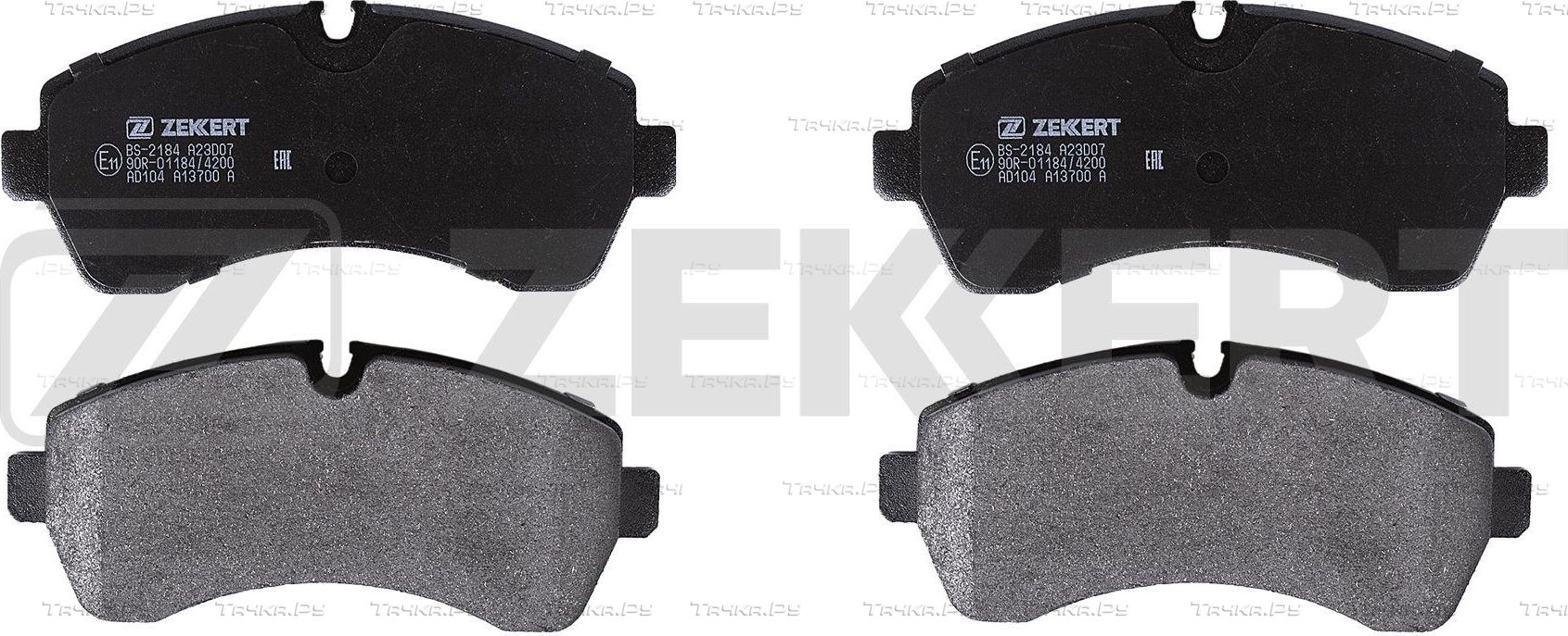 Тормозные колодки Zekkert. Артикул BS-2184