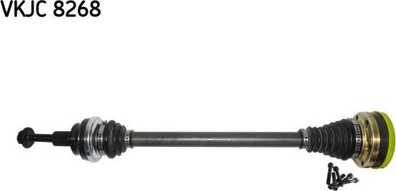 Полуось (привод в сборе, приводной вал) SKF задняя левая для Volkswagen Passat B6 2005-2010. Артикул VKJC 8268