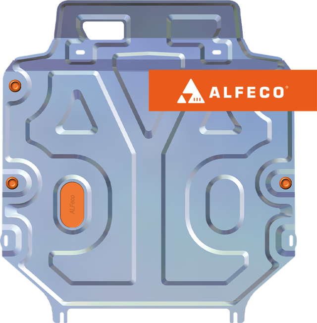 Защита алюминиевая Alfeco для картера и КПП Opel Antara 2011-2017. Артикул ALF.03.16al