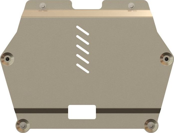 Защита алюминиевая Шериф (5 мм) для картера и КПП Honda Accord IX 2012-2019. Артикул 09.2390