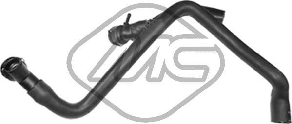 Патрубок радиатора (системы охлаждения) Metalcaucho. Артикул 09524