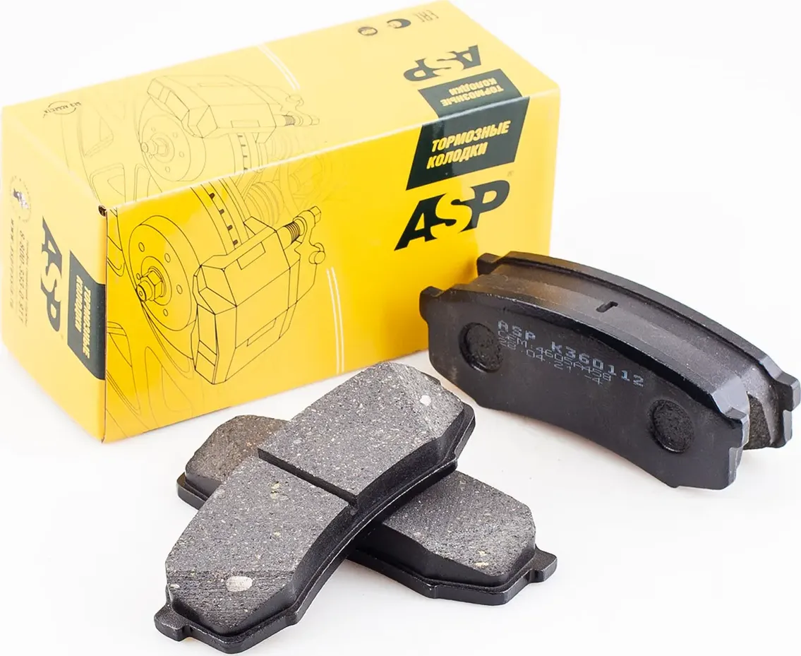 Колодки тормозные дисковые (ASP). Артикул K360112