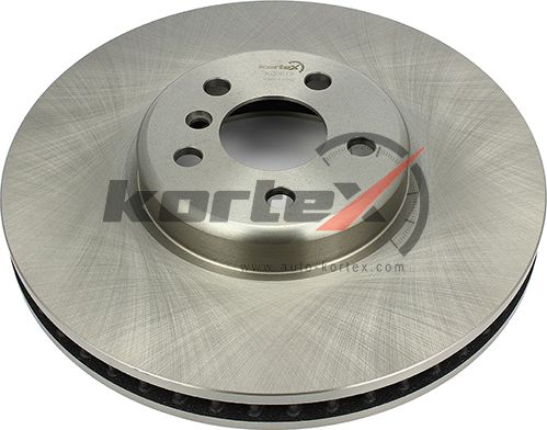 Диск торм. BMW G30/G11/X3 G01/X5 G05 перед. лев. (d=348mm) (цельный) (Kortex). Артикул KD0619