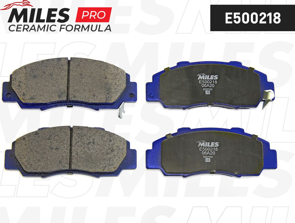 Тормозные колодки Miles (Керамика). Артикул E500218