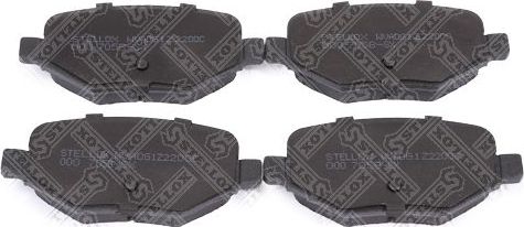 Тормозные колодки Stellox. Артикул 000 705B-SX
