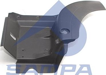 Пороги Sampa левый для MAN TGS 2007-2026. Артикул 1820 0240