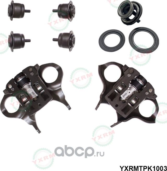 КОМПЛЕКТ СЦЕПЛЕНИЯ DPS6 РЫЧАЖНЫЕ ПРИВОДЫ  ПОДШИП (Yxrm). Артикул YXRMTPK1003