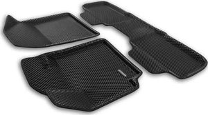 Коврики Euromat 3D EVA для салона Changan CS55 Plus 2018-2025. Артикул EM3DEVA-001335