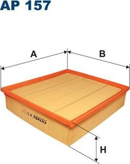 Воздушный фильтр Filtron. Артикул AP 157