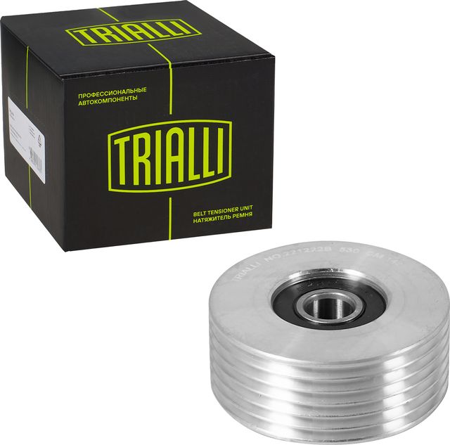 Направляющий (ведущий) ролик приводного поликлинового ремня Trialli. Артикул CM 142