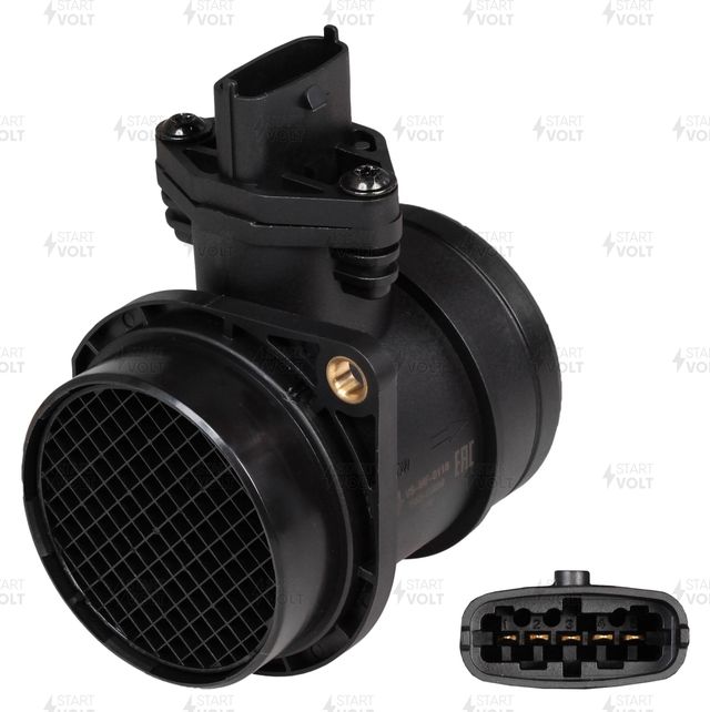 Датчик массового расхода воздуха (ДМРВ) StartVOLT для ВАЗ 2110 1995-2012. Артикул VS-MF-0116