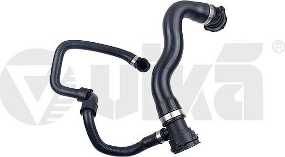 Патрубок радиатора (системы охлаждения) Vika (резина). Артикул 11048401