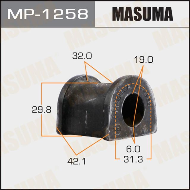 Втулки стабилизатора Masuma. Артикул MP-1258