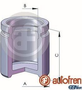 Поршень тормозного суппорта Autofren Seinsa (алюминий) передний для BMW 5 V (E60/E61) 2004-2010. Артикул D025554