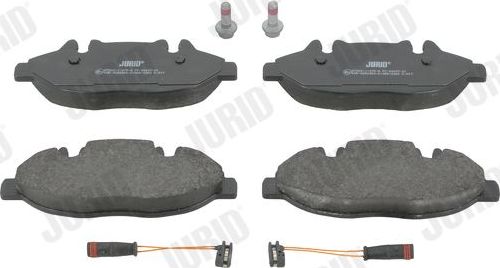 Тормозные колодки Jurid. Артикул 573221J