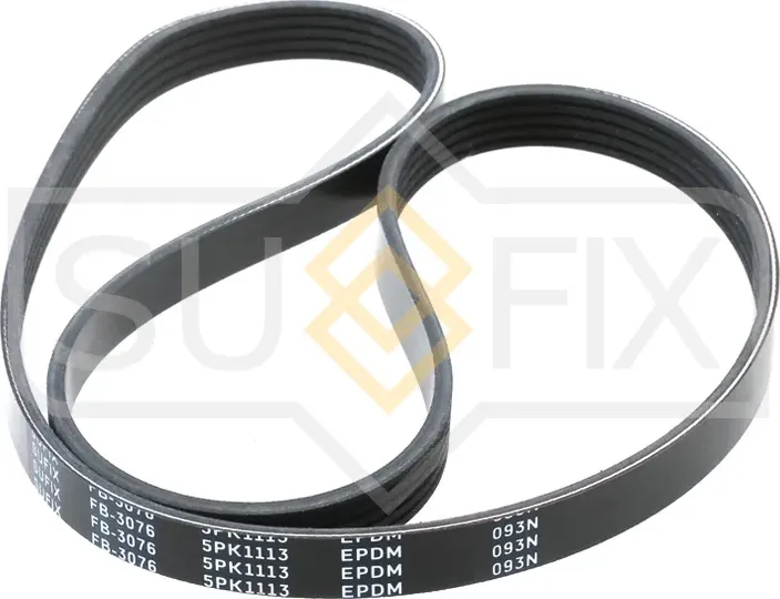 Ремень поликлиновый 5PK1113 (Sufix). Артикул FB3076