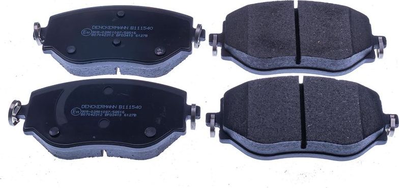 Тормозные колодки Denckermann. Артикул B111540