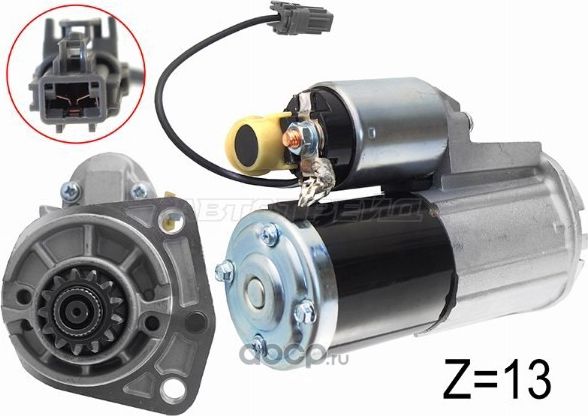 Стартер NISSAN X-TRAIL T31TEANA J32MURANO Z51RE (SAT). Артикул ST23300ET80BN