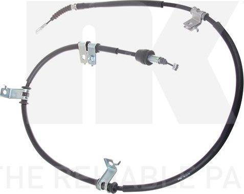 Трос ручника (тросик ручного тормоза) NK. Артикул 903440