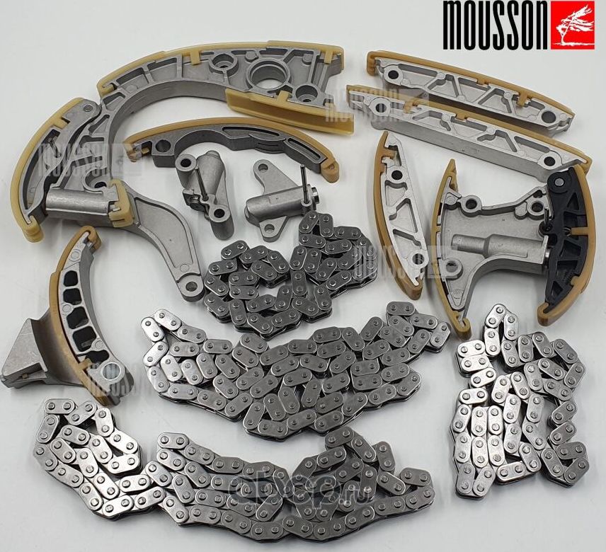 Комплект цепи ГРМ VAG 3,0D BKSBUNCEXACEXB gen2 (Mousson). Артикул STK30TEA896
