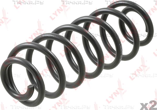 Пружина подвески LYNXauto задняя для Volkswagen Golf VI 2009-2013. Артикул SC-2622