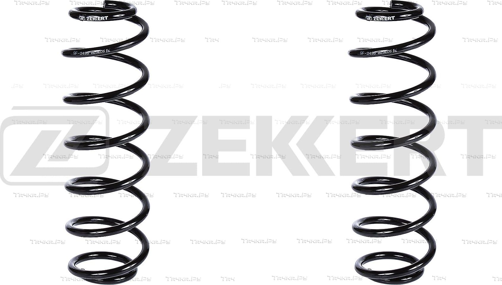 Пружина подвески Zekkert задняя для SEAT Ibiza IV 2010-2016. Артикул SF-2496