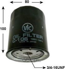 Масляный фильтр (VIC). Артикул C106
