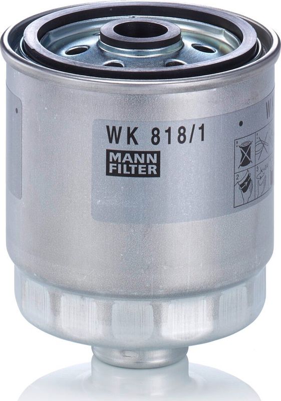 Топливный фильтр Mann-Filter. Артикул WK 818/1
