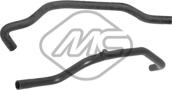 Шланг радиатора Metalcaucho. Артикул 09504