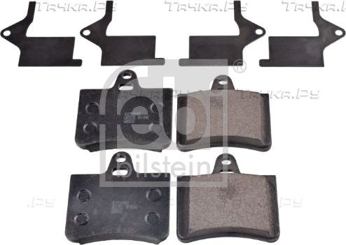 Тормозные колодки Febi Bilstein задние для Citroen C5 I 2001-2008. Артикул 16420