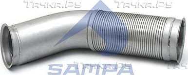 Гофра глушителя Sampa передний для Scania G 2004-2015. Артикул 041.252