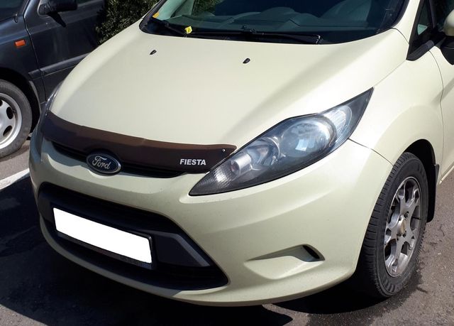 Дефлектор EGR для капота Ford Fiesta VI до рестайлинга 2008-2015. Артикул SG-4936DS