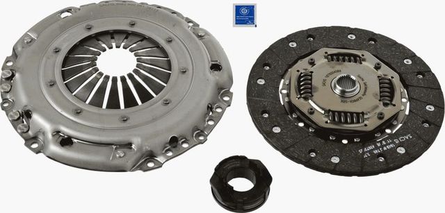 Сцепление (комплект) SACHS для Volkswagen Caddy III 2005-2010. Артикул 3000 951 099