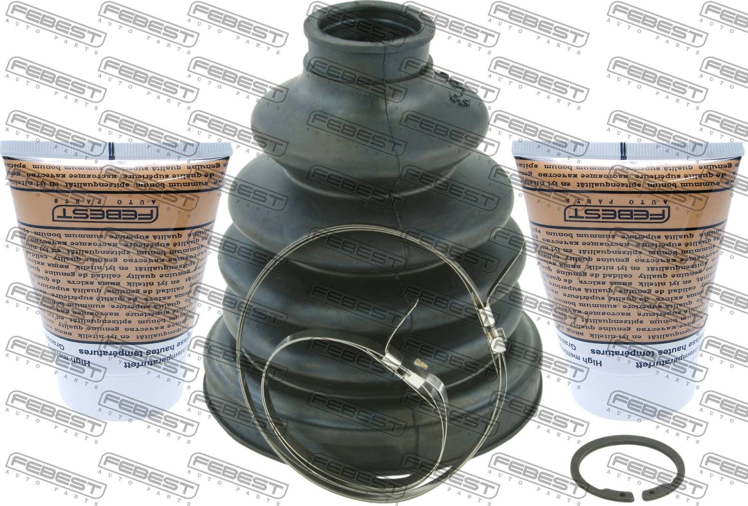 Пыльник шруса (комплект) Febest (NBR (бутадиен-нитрильный каучук)). Артикул 2315-T5ATT