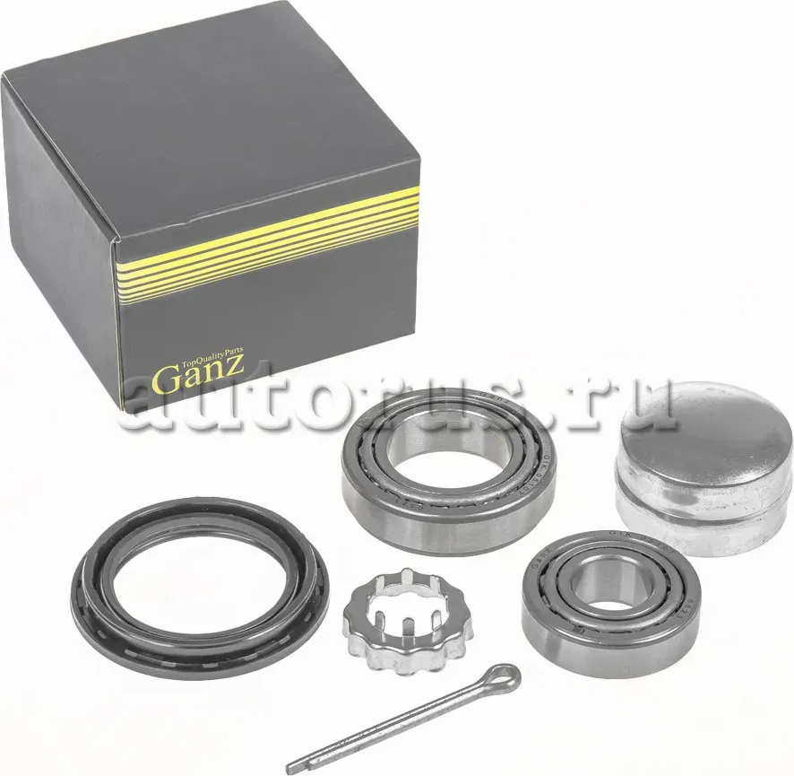 Подшипник ступицы задний AD 80/100 VW G2/G3/B3/G4 (полный к-т) GANZ GIK05107 Ganz. Артикул GIK05107