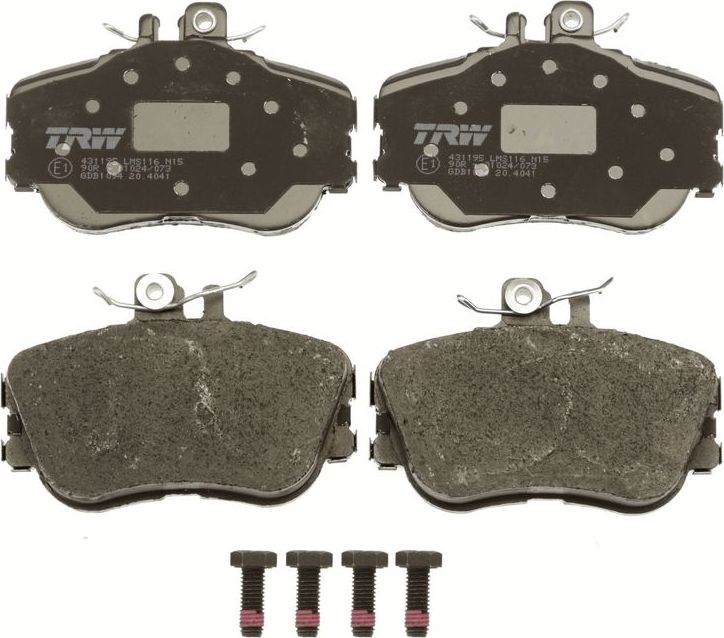 Тормозные колодки TRW COTEC. Артикул GDB1094