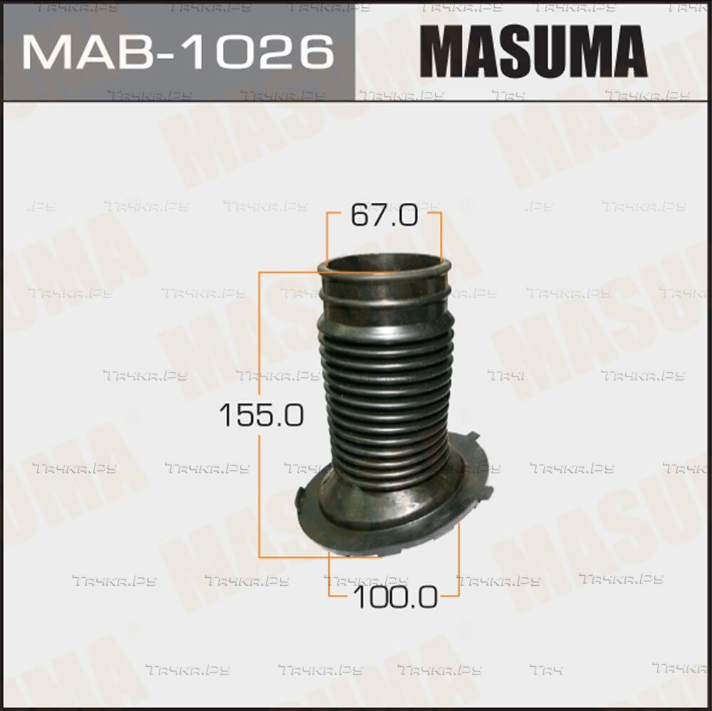 Комплект отбойников и пыльников амортизаторов (стоек) Masuma. Артикул MAB-1026