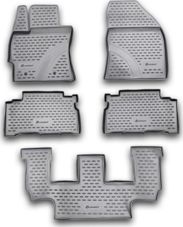 Коврики Element для салона Toyota Verso 2009-2012 3 ряда. Артикул NLC.48.20.210