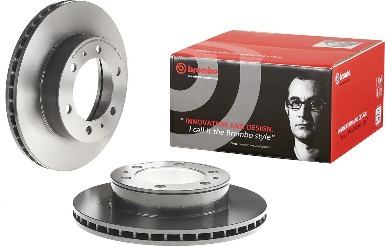Тормозной диск Brembo PRIME LINE - UV Coated. Артикул 09.A634.11