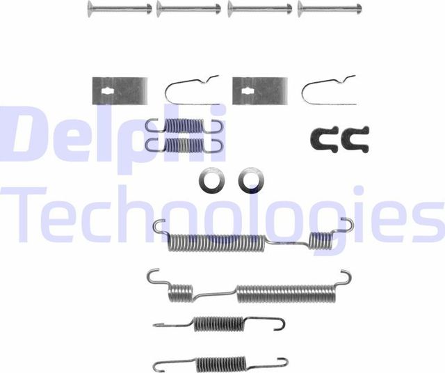 ПЛАСТИНЫ НАПРАВЛЯЮЩИЕ ТОРМ КОЛОДОК Delphi. Артикул LY1056