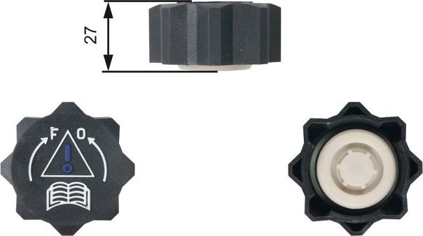 Крышка расширительного бачка Gates. Артикул RC218
