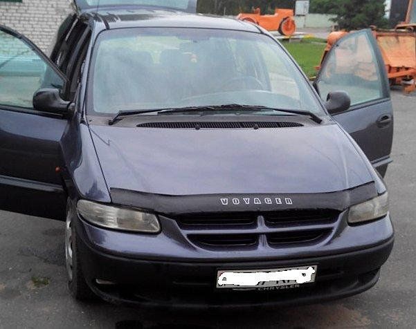 Дефлектор Vip-Tuning для капота Chrysler Voyager III 1995-2001. Артикул CLR02