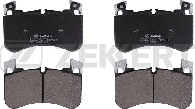 Тормозные колодки Zekkert. Артикул BS-1312